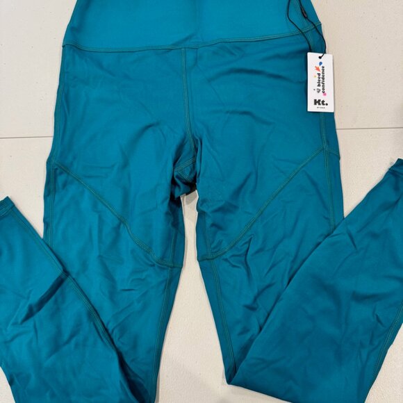 NWT - Leakproof Active Leggings for Period - Youth M - Teal Color - KT Brand - Picture 3 of 9